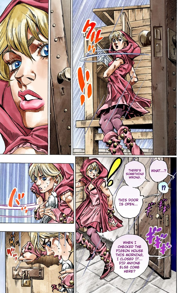 Jojo's Bizarre Adventure Part 7 - Steel Ball Run - Vol.8 Chapter 36: The Green Tombstone Part 1