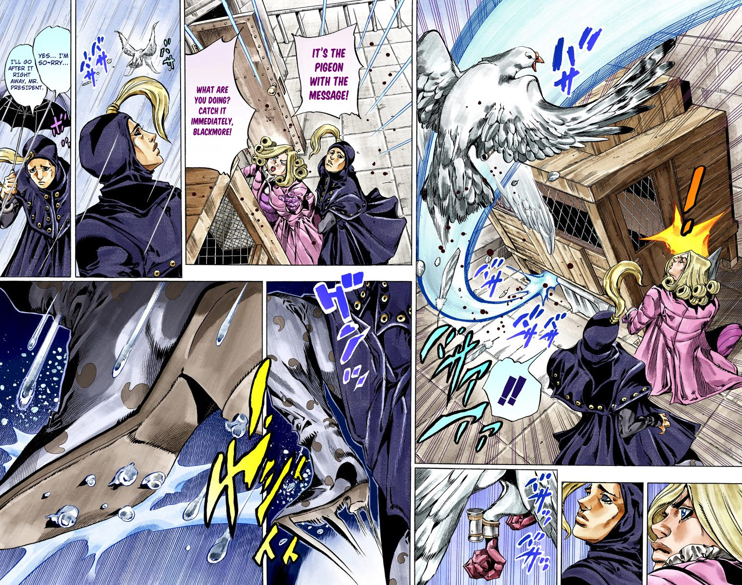 Jojo's Bizarre Adventure Part 7 - Steel Ball Run - Vol.8 Chapter 36: The Green Tombstone Part 1