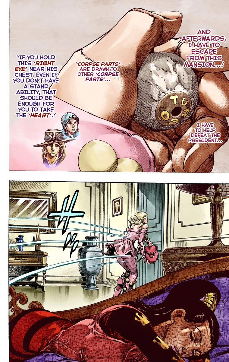 Jojo's Bizarre Adventure Part 7 - Steel Ball Run - Vol.13 Chapter 49: Tubular Bells Part 2