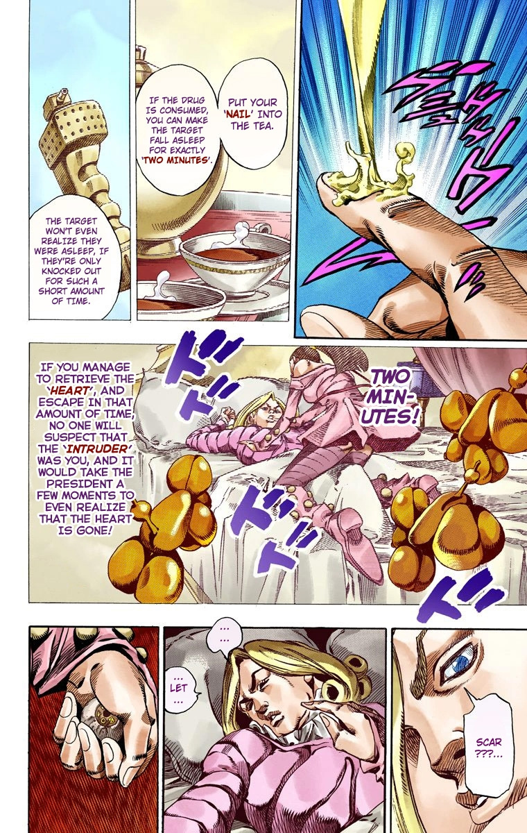 Jojo's Bizarre Adventure Part 7 - Steel Ball Run - Vol.13 Chapter 49: Tubular Bells Part 2