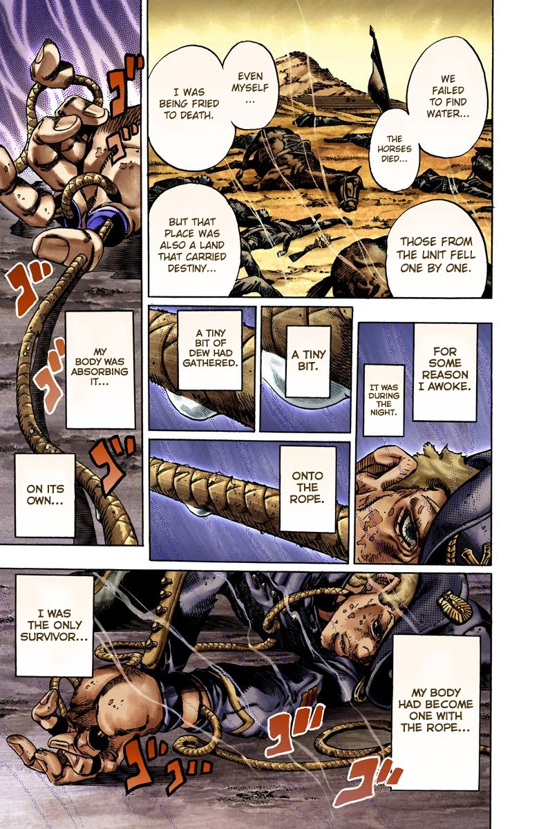 Jojo's Bizarre Adventure Part 7 - Steel Ball Run - Vol.4 Chapter 19: The Devil's Palm Part 2