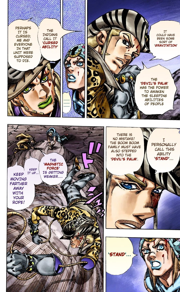 Jojo's Bizarre Adventure Part 7 - Steel Ball Run - Vol.4 Chapter 19: The Devil's Palm Part 2