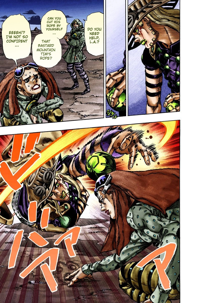 Jojo's Bizarre Adventure Part 7 - Steel Ball Run - Vol.4 Chapter 19: The Devil's Palm Part 2