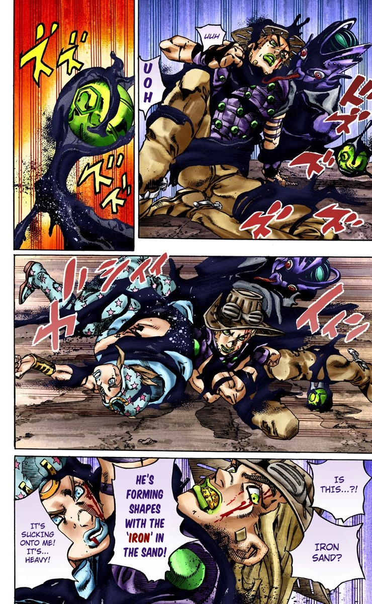 Jojo's Bizarre Adventure Part 7 - Steel Ball Run - Vol.4 Chapter 19: The Devil's Palm Part 2