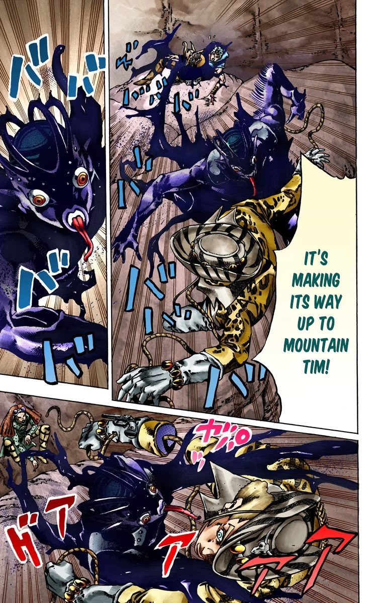 Jojo's Bizarre Adventure Part 7 - Steel Ball Run - Vol.4 Chapter 19: The Devil's Palm Part 2