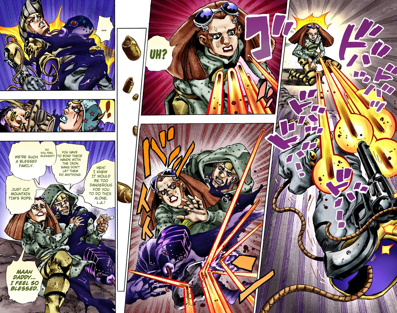 Jojo's Bizarre Adventure Part 7 - Steel Ball Run - Vol.4 Chapter 19: The Devil's Palm Part 2