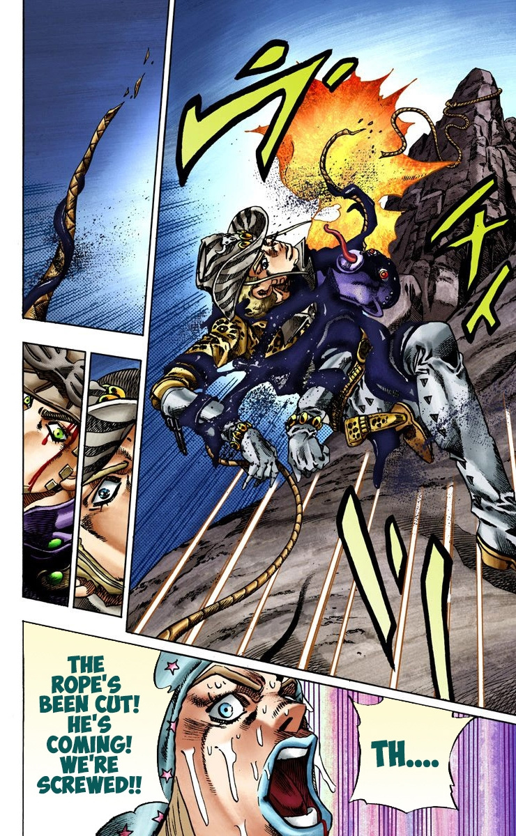 Jojo's Bizarre Adventure Part 7 - Steel Ball Run - Vol.4 Chapter 19: The Devil's Palm Part 2