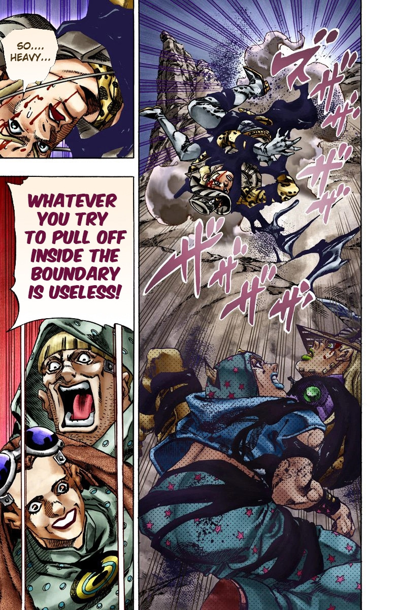 Jojo's Bizarre Adventure Part 7 - Steel Ball Run - Vol.4 Chapter 19: The Devil's Palm Part 2