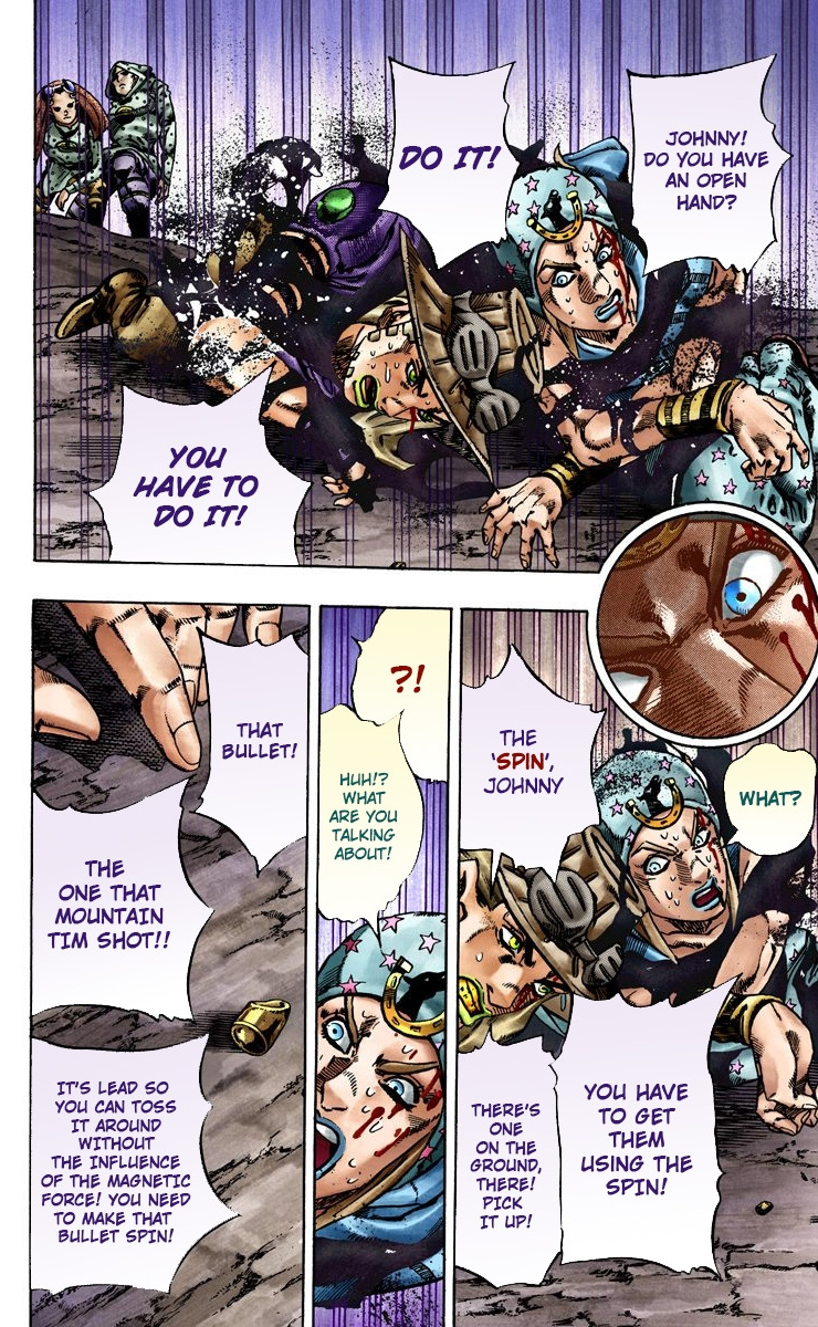 Jojo's Bizarre Adventure Part 7 - Steel Ball Run - Vol.4 Chapter 19: The Devil's Palm Part 2