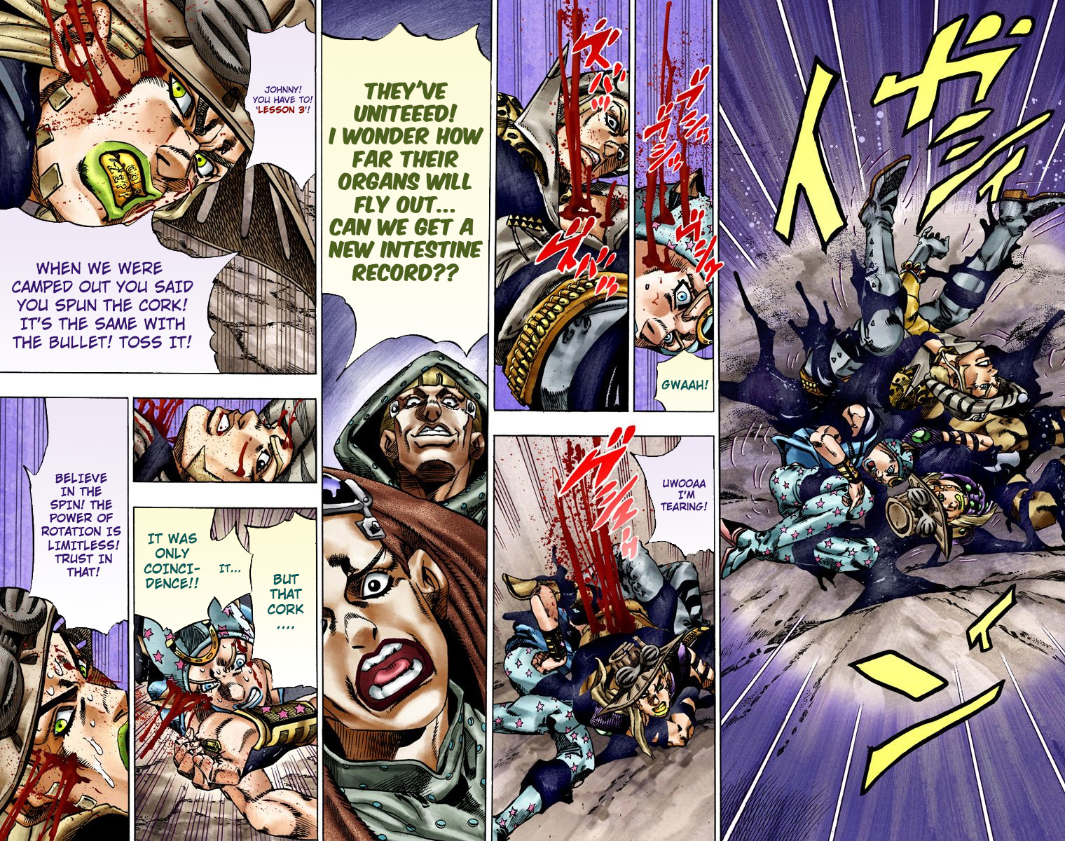 Jojo's Bizarre Adventure Part 7 - Steel Ball Run - Vol.4 Chapter 19: The Devil's Palm Part 2