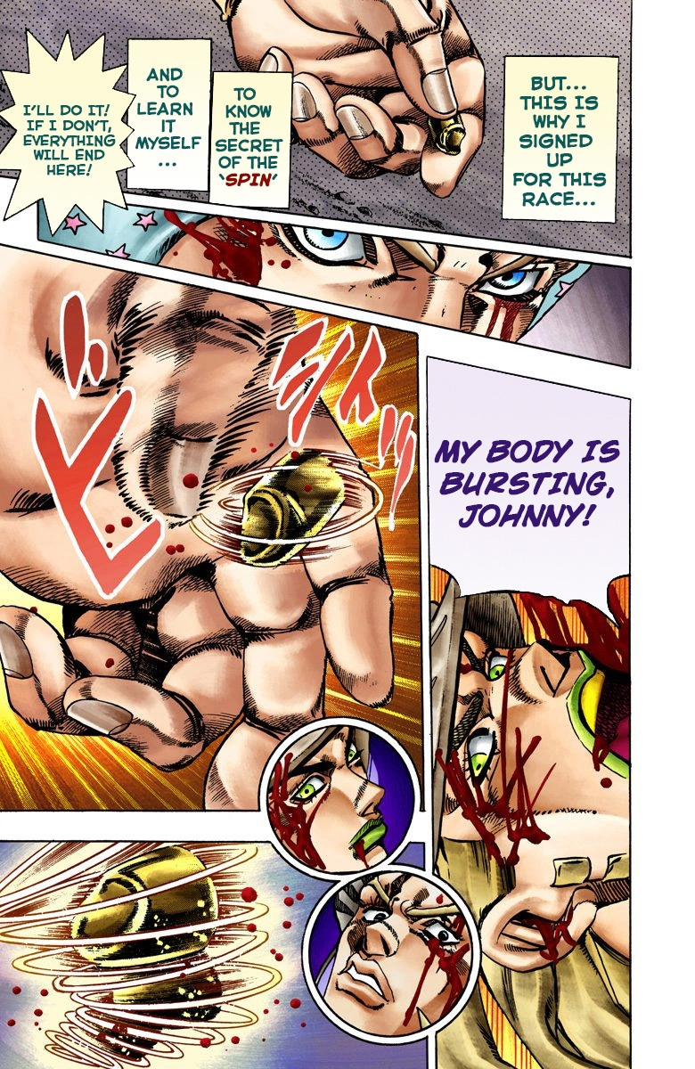 Jojo's Bizarre Adventure Part 7 - Steel Ball Run - Vol.4 Chapter 19: The Devil's Palm Part 2