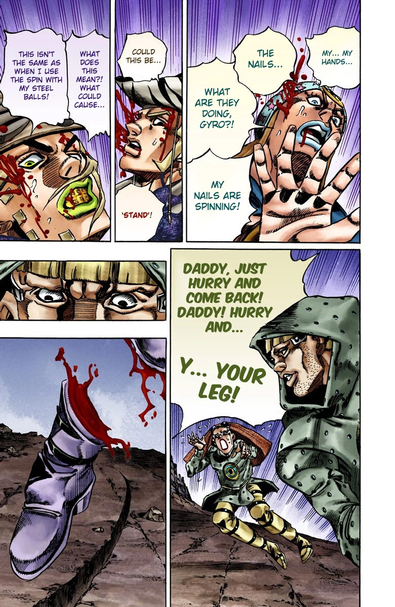 Jojo's Bizarre Adventure Part 7 - Steel Ball Run - Vol.4 Chapter 19: The Devil's Palm Part 2