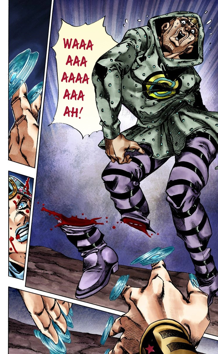 Jojo's Bizarre Adventure Part 7 - Steel Ball Run - Vol.4 Chapter 19: The Devil's Palm Part 2