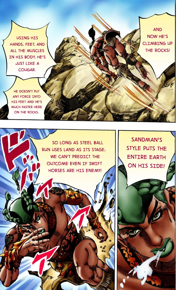 Jojo's Bizarre Adventure Part 7 - Steel Ball Run - Vol.2 Chapter 10: Final Straight 2000 Meters Left