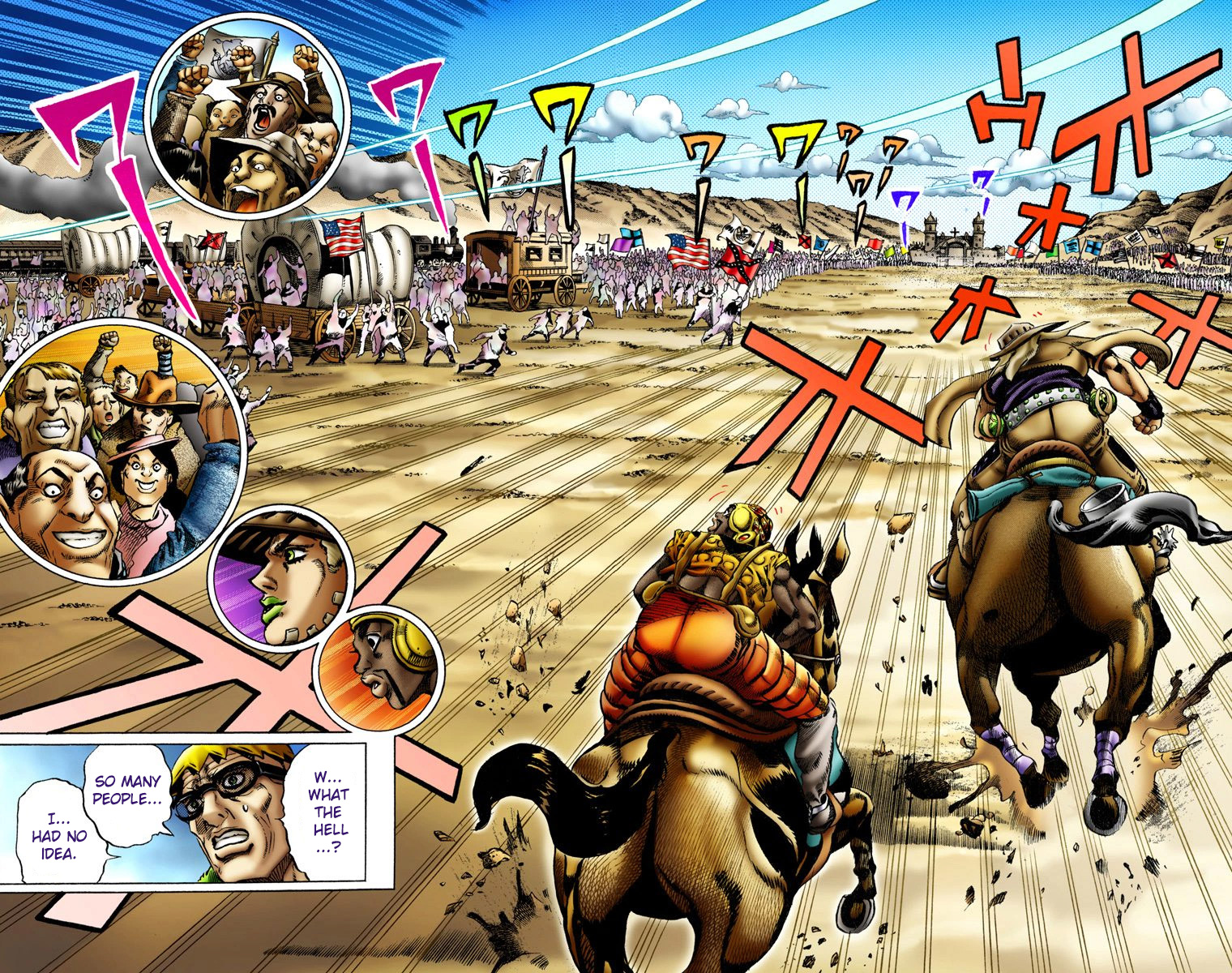 Jojo's Bizarre Adventure Part 7 - Steel Ball Run - Vol.2 Chapter 10: Final Straight 2000 Meters Left