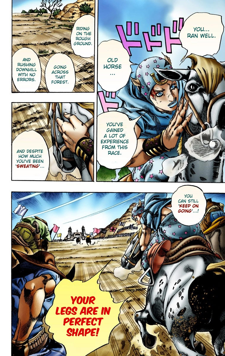 Jojo's Bizarre Adventure Part 7 - Steel Ball Run - Vol.2 Chapter 10: Final Straight 2000 Meters Left