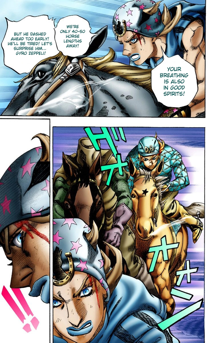 Jojo's Bizarre Adventure Part 7 - Steel Ball Run - Vol.2 Chapter 10: Final Straight 2000 Meters Left