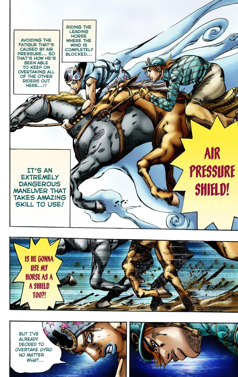 Jojo's Bizarre Adventure Part 7 - Steel Ball Run - Vol.2 Chapter 10: Final Straight 2000 Meters Left