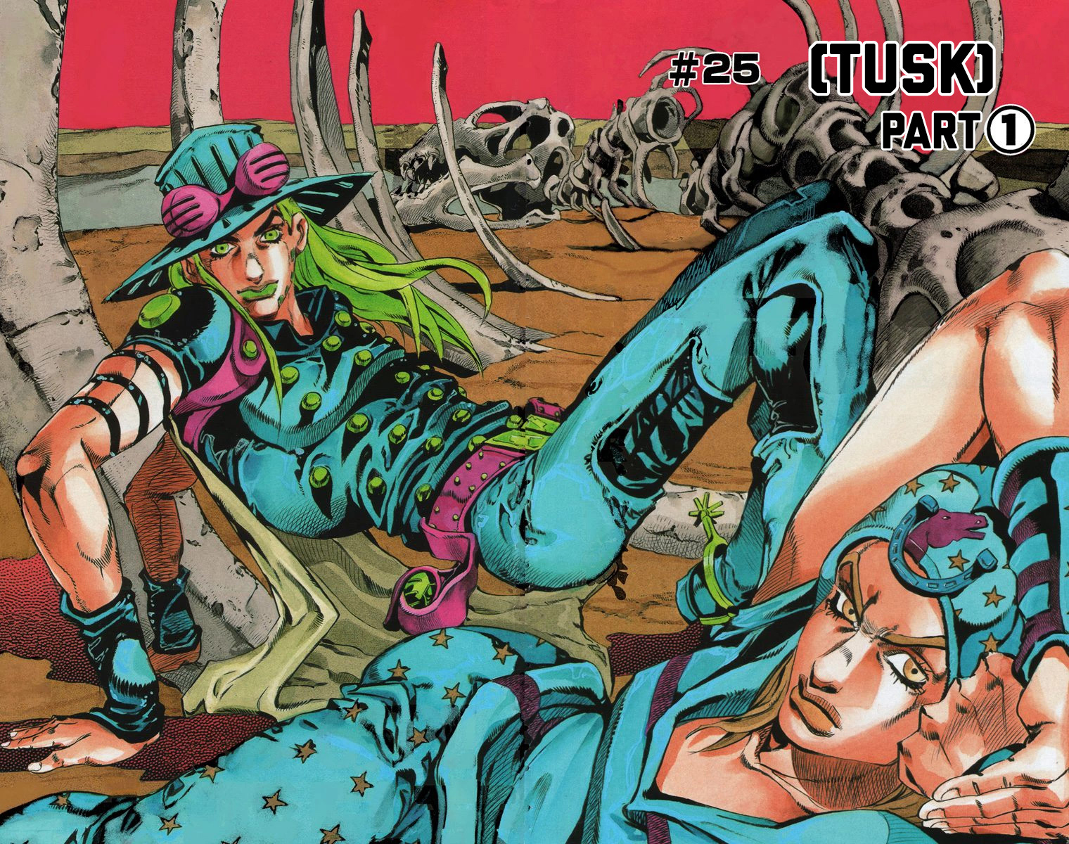 Jojo's Bizarre Adventure Part 7 - Steel Ball Run - Vol.5 Chapter 25: (Tusk) Part 1