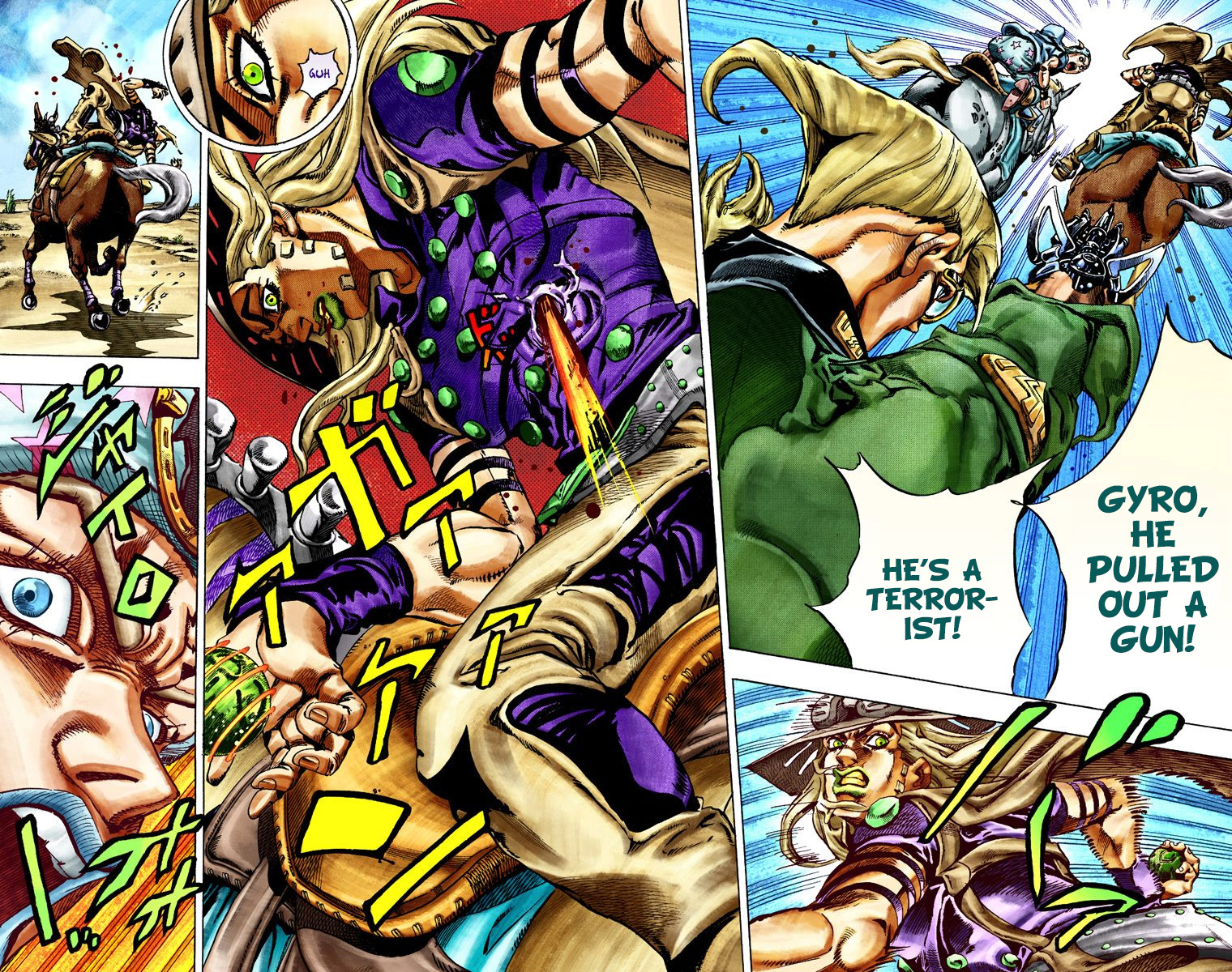 Jojo's Bizarre Adventure Part 7 - Steel Ball Run - Vol.5 Chapter 25: (Tusk) Part 1