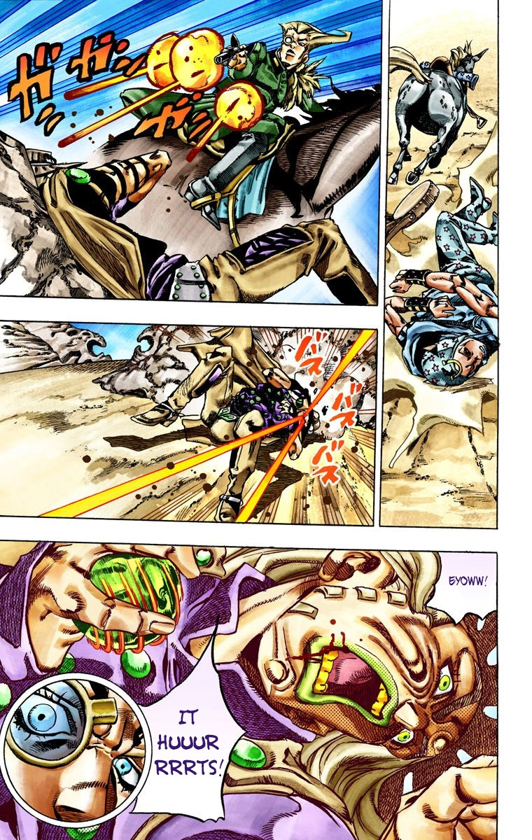 Jojo's Bizarre Adventure Part 7 - Steel Ball Run - Vol.5 Chapter 25: (Tusk) Part 1