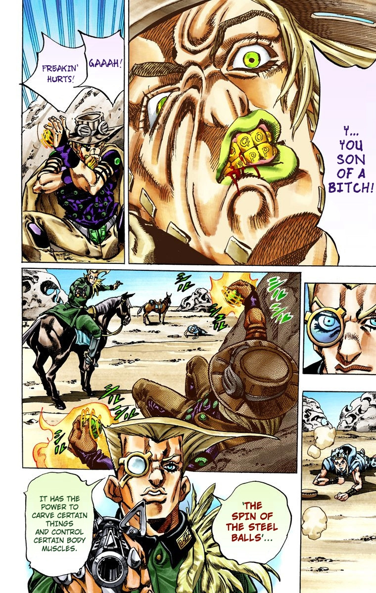 Jojo's Bizarre Adventure Part 7 - Steel Ball Run - Vol.5 Chapter 25: (Tusk) Part 1