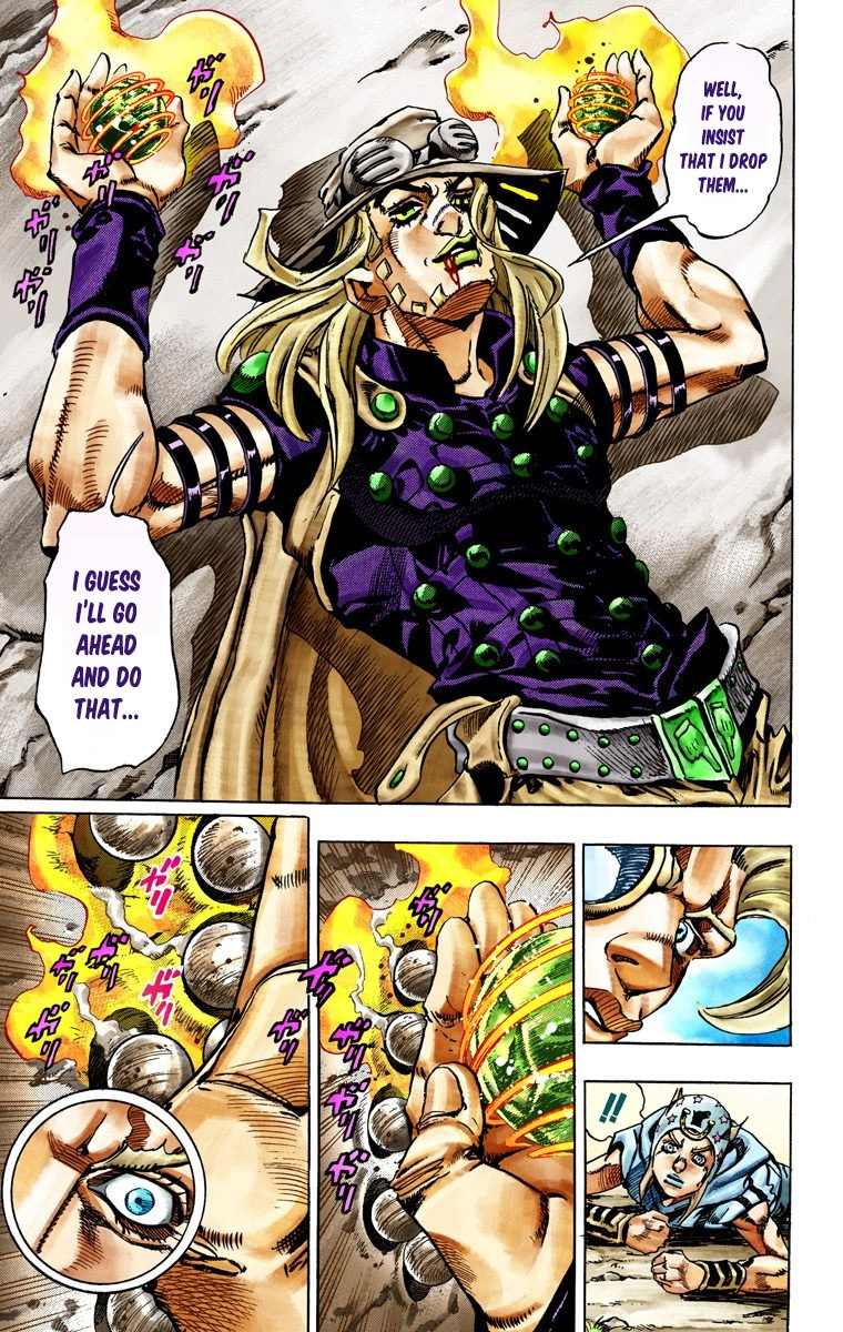 Jojo's Bizarre Adventure Part 7 - Steel Ball Run - Vol.5 Chapter 25: (Tusk) Part 1