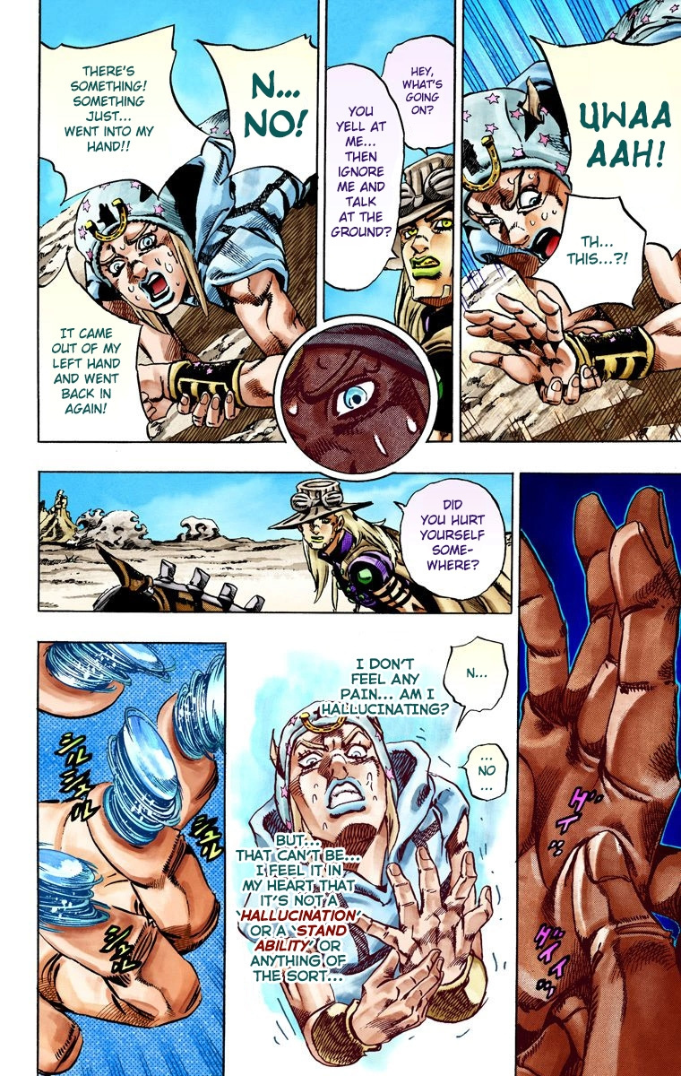 Jojo's Bizarre Adventure Part 7 - Steel Ball Run - Vol.5 Chapter 25: (Tusk) Part 1