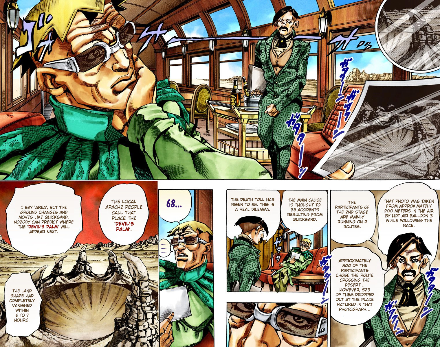 Jojo's Bizarre Adventure Part 7 - Steel Ball Run - Vol.5 Chapter 25: (Tusk) Part 1