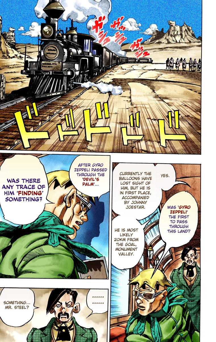 Jojo's Bizarre Adventure Part 7 - Steel Ball Run - Vol.5 Chapter 25: (Tusk) Part 1