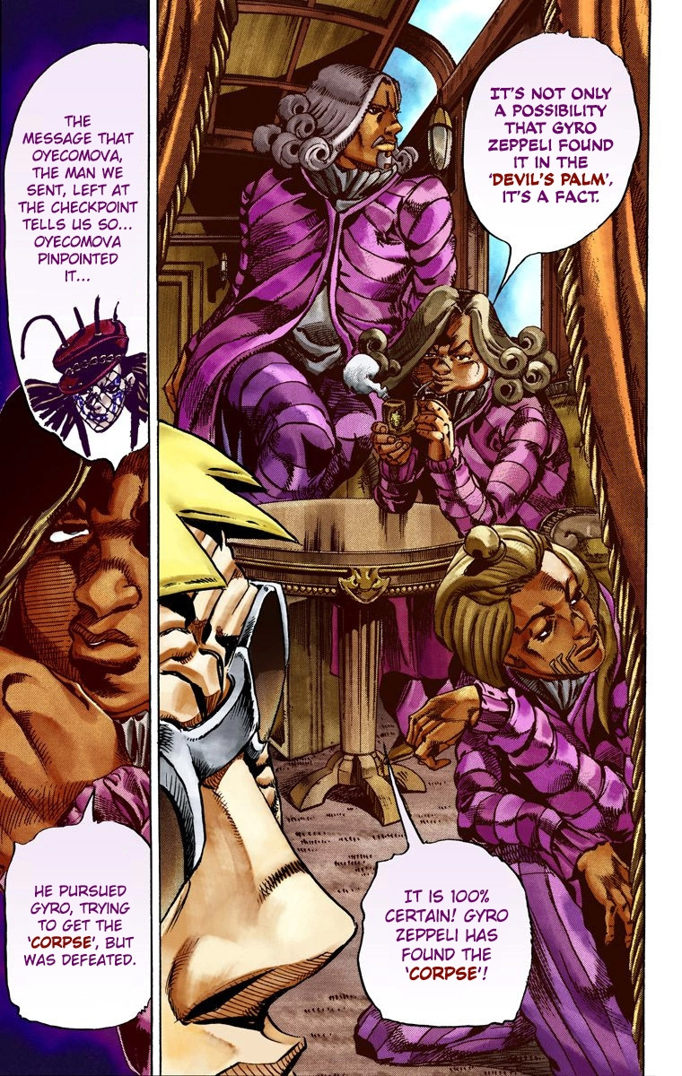 Jojo's Bizarre Adventure Part 7 - Steel Ball Run - Vol.5 Chapter 25: (Tusk) Part 1