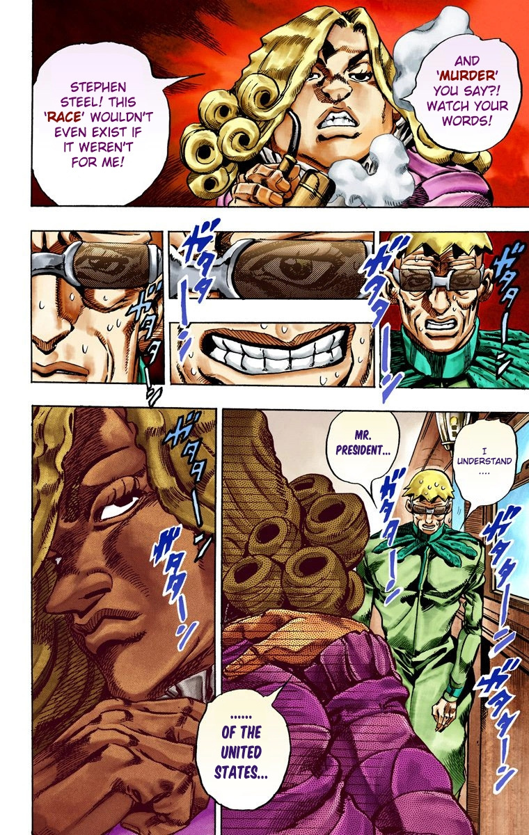 Jojo's Bizarre Adventure Part 7 - Steel Ball Run - Vol.5 Chapter 25: (Tusk) Part 1