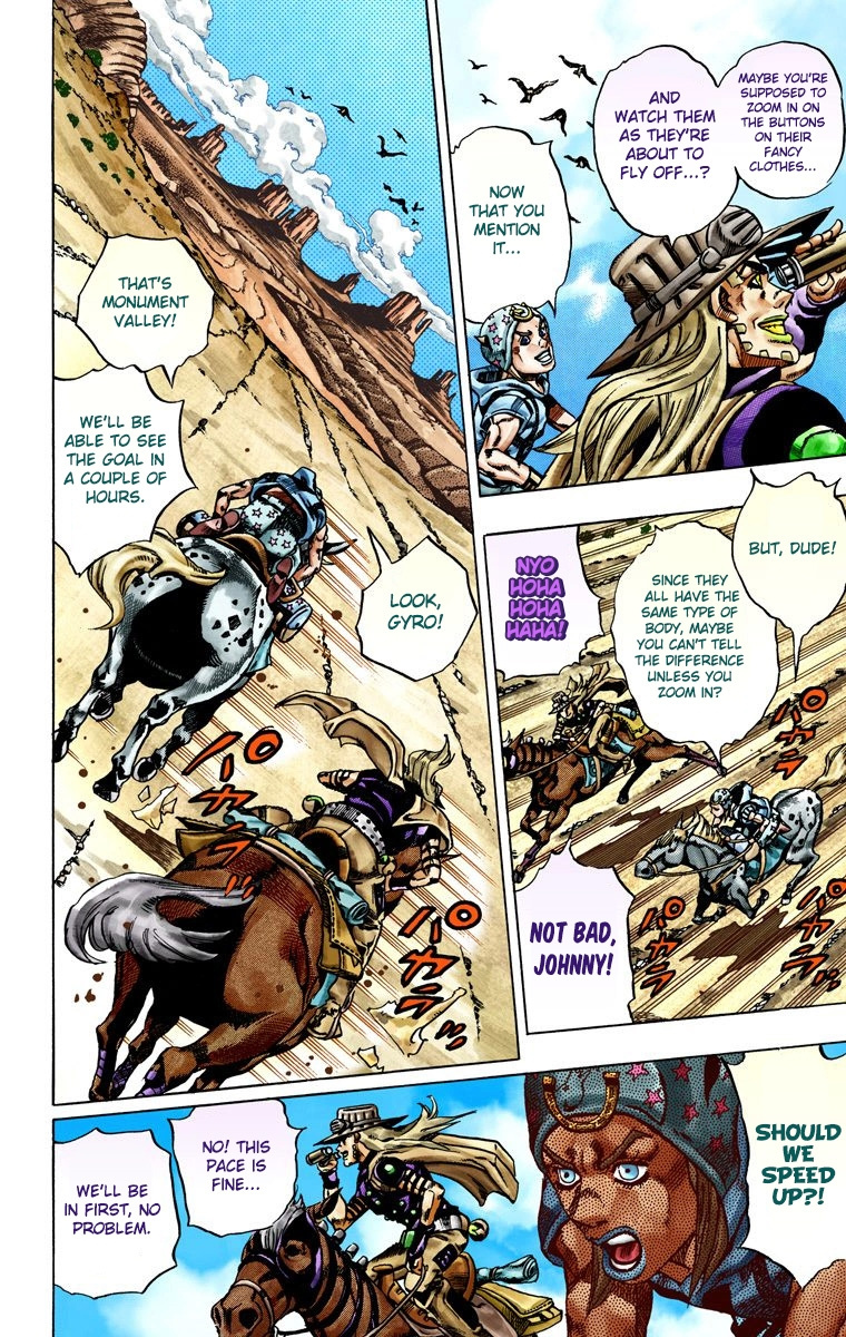 Jojo's Bizarre Adventure Part 7 - Steel Ball Run - Vol.5 Chapter 25: (Tusk) Part 1