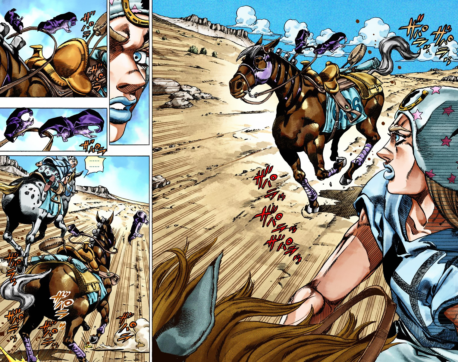 Jojo's Bizarre Adventure Part 7 - Steel Ball Run - Vol.5 Chapter 25: (Tusk) Part 1