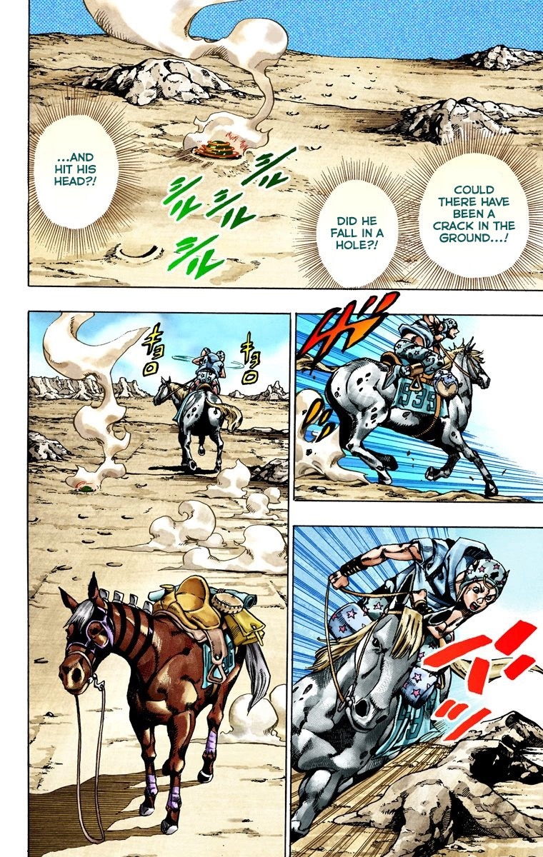 Jojo's Bizarre Adventure Part 7 - Steel Ball Run - Vol.5 Chapter 25: (Tusk) Part 1