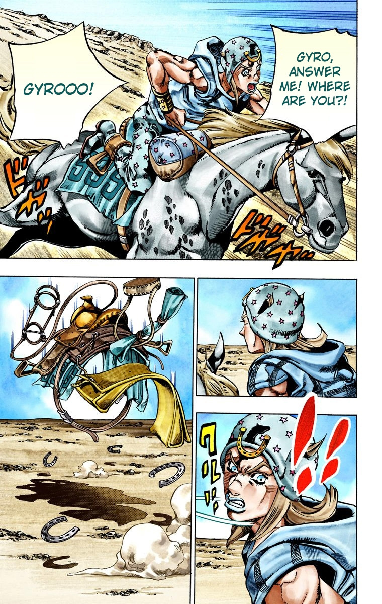 Jojo's Bizarre Adventure Part 7 - Steel Ball Run - Vol.5 Chapter 25: (Tusk) Part 1