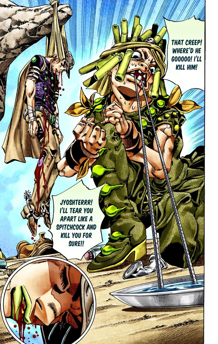 Jojo's Bizarre Adventure Part 7 - Steel Ball Run - Vol.5 Chapter 27: (Tusk) Part 3