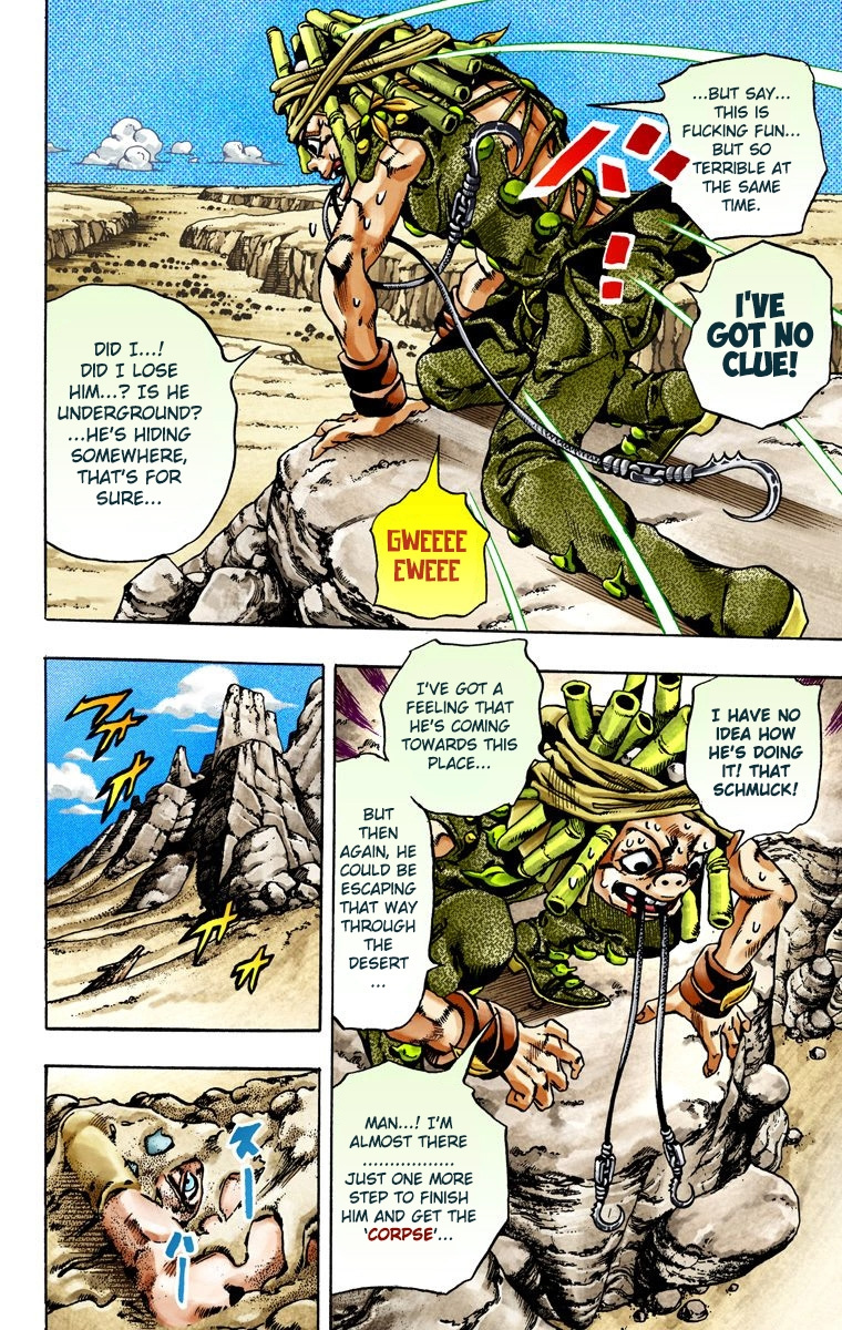 Jojo's Bizarre Adventure Part 7 - Steel Ball Run - Vol.5 Chapter 27: (Tusk) Part 3