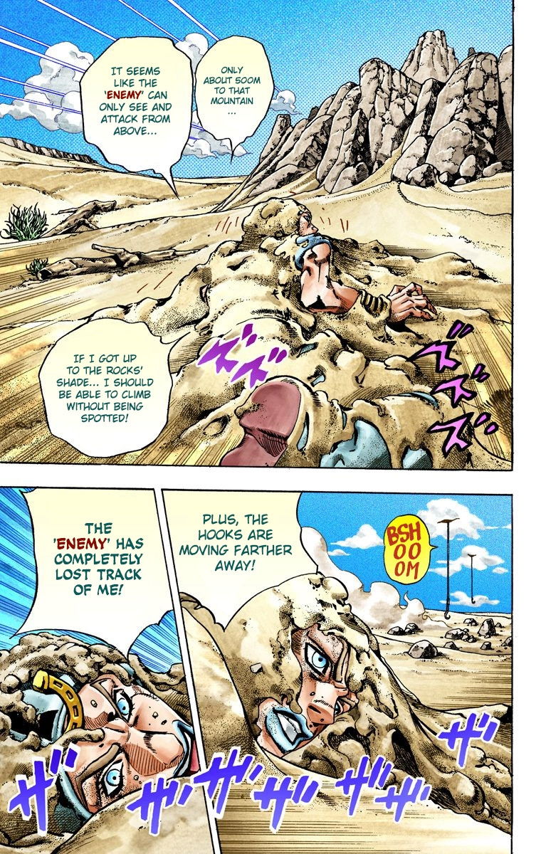 Jojo's Bizarre Adventure Part 7 - Steel Ball Run - Vol.5 Chapter 27: (Tusk) Part 3