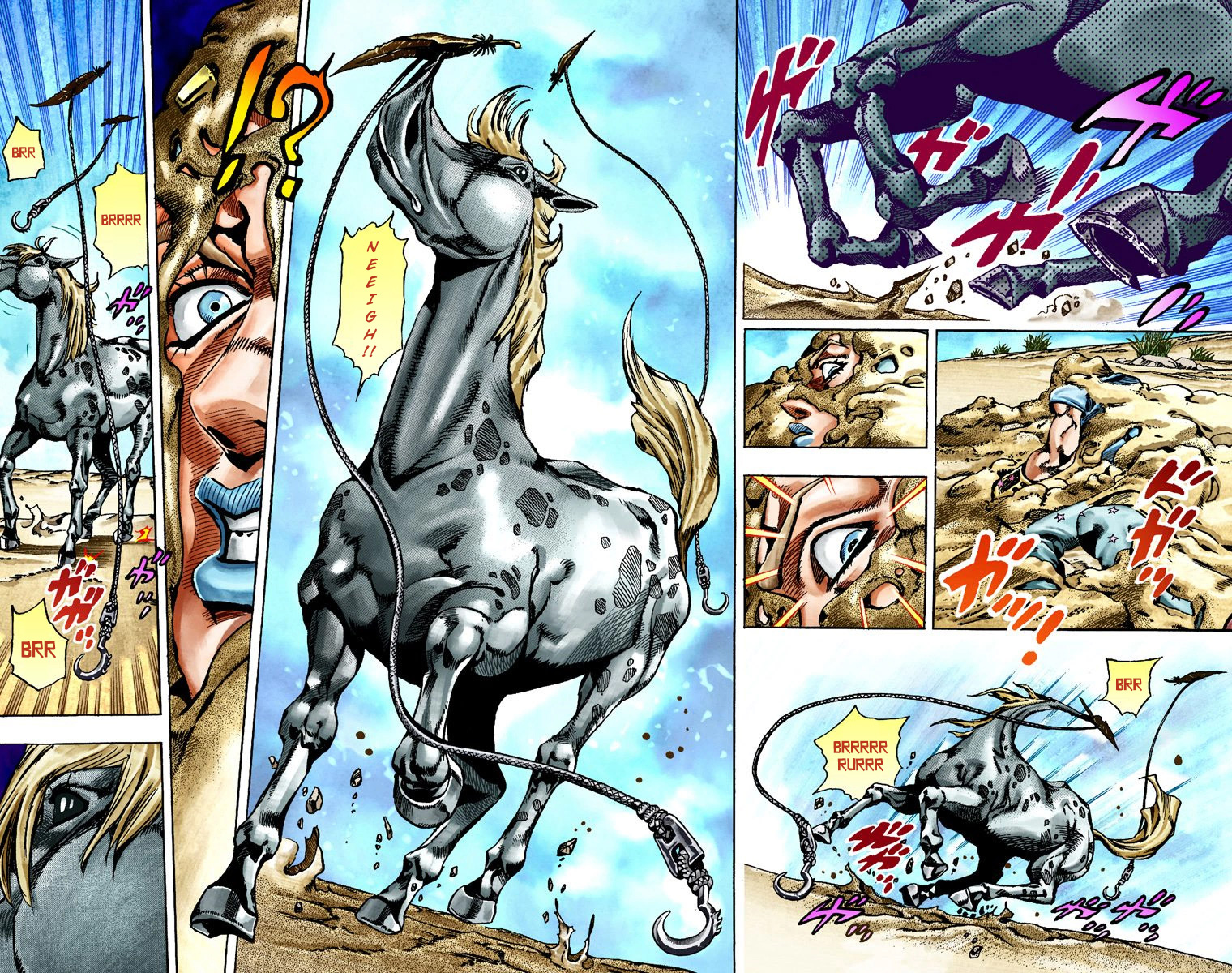 Jojo's Bizarre Adventure Part 7 - Steel Ball Run - Vol.5 Chapter 27: (Tusk) Part 3