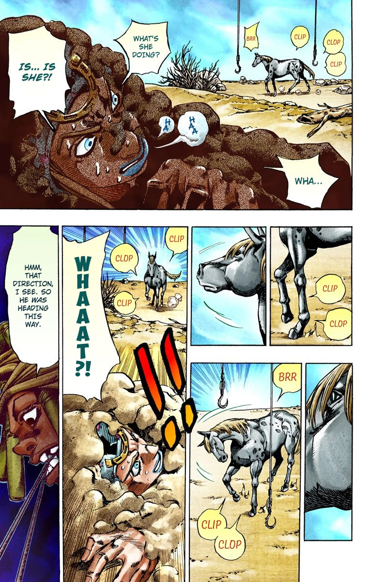 Jojo's Bizarre Adventure Part 7 - Steel Ball Run - Vol.5 Chapter 27: (Tusk) Part 3