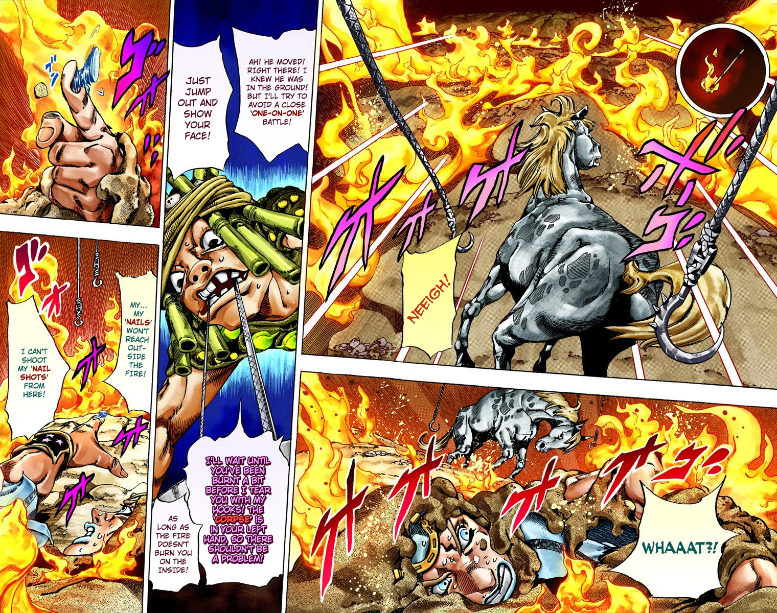 Jojo's Bizarre Adventure Part 7 - Steel Ball Run - Vol.5 Chapter 27: (Tusk) Part 3