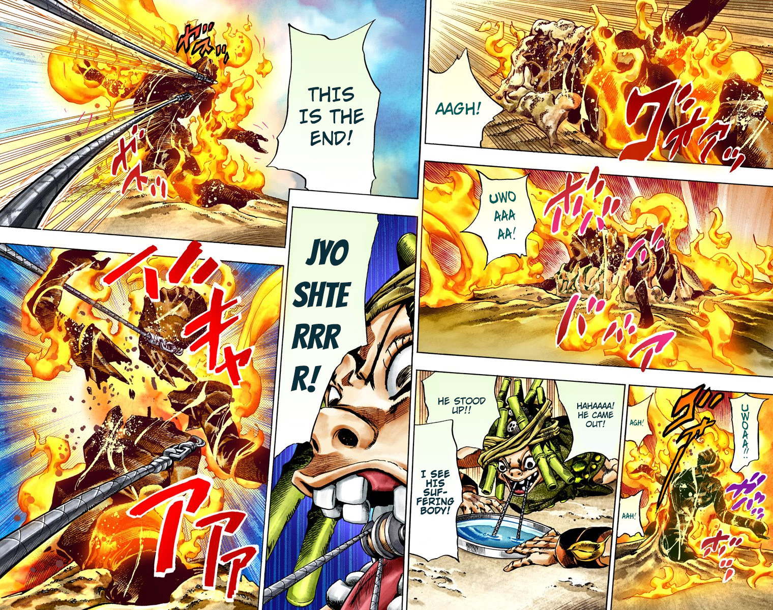 Jojo's Bizarre Adventure Part 7 - Steel Ball Run - Vol.5 Chapter 27: (Tusk) Part 3