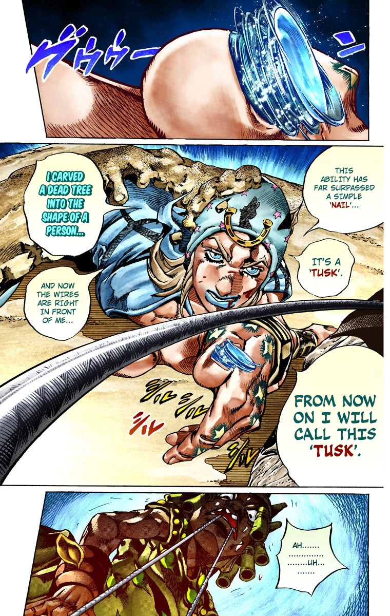 Jojo's Bizarre Adventure Part 7 - Steel Ball Run - Vol.5 Chapter 27: (Tusk) Part 3