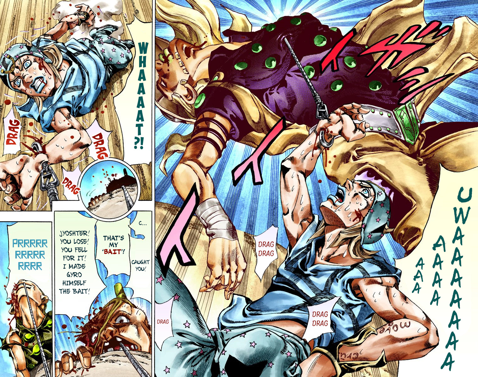 Jojo's Bizarre Adventure Part 7 - Steel Ball Run - Vol.5 Chapter 27: (Tusk) Part 3