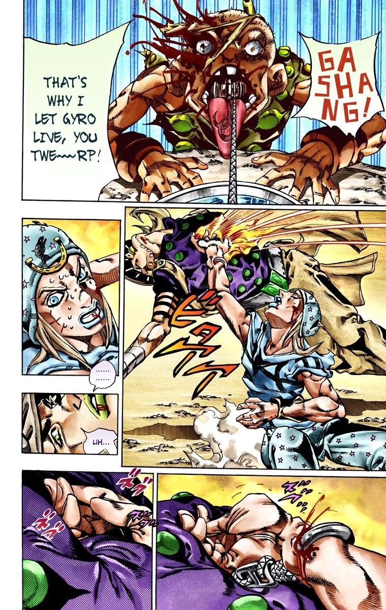 Jojo's Bizarre Adventure Part 7 - Steel Ball Run - Vol.5 Chapter 27: (Tusk) Part 3