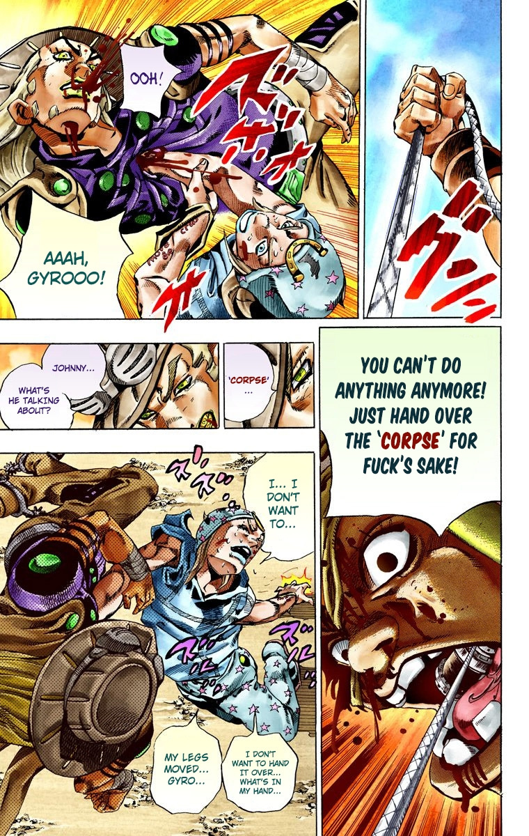 Jojo's Bizarre Adventure Part 7 - Steel Ball Run - Vol.5 Chapter 27: (Tusk) Part 3