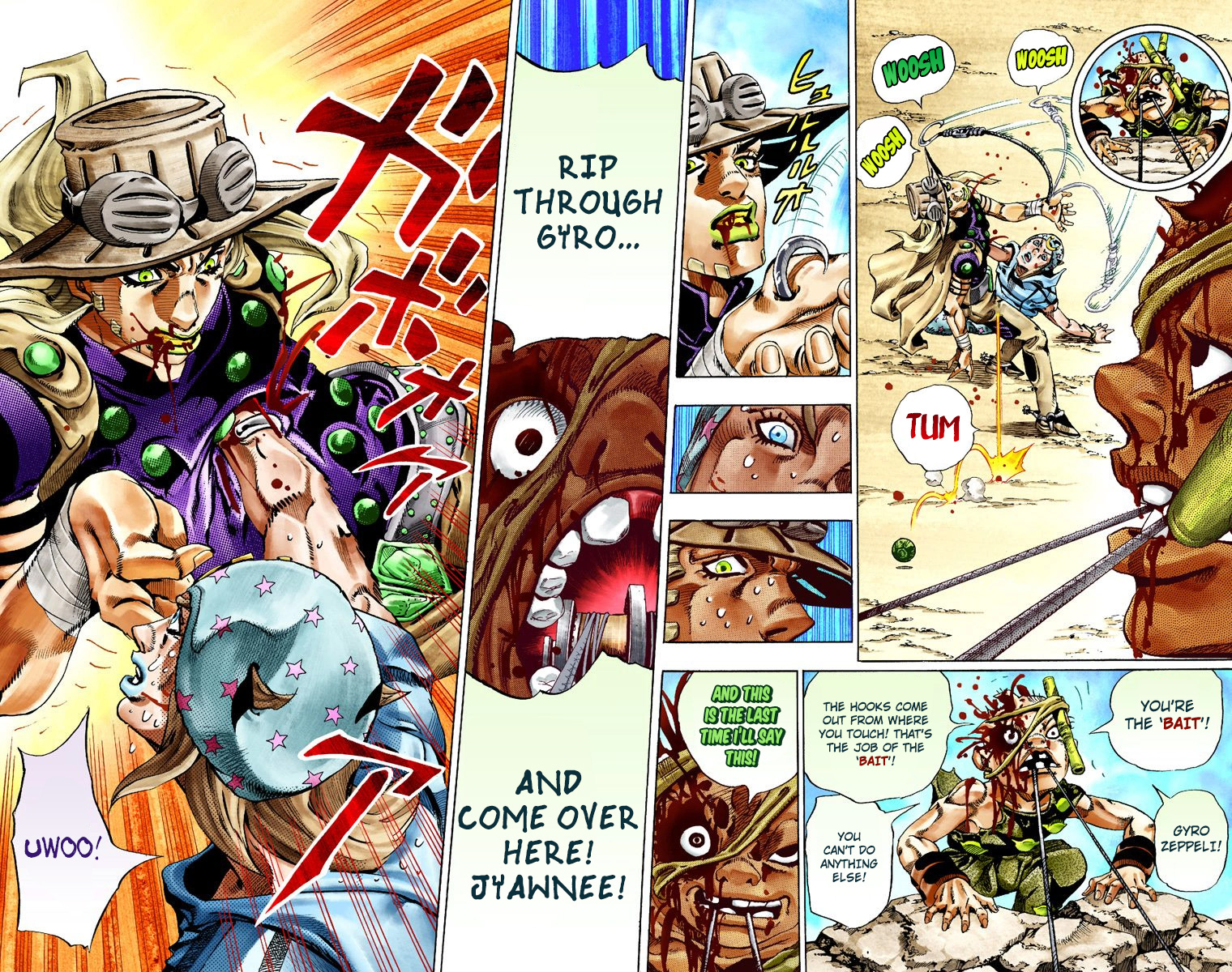 Jojo's Bizarre Adventure Part 7 - Steel Ball Run - Vol.5 Chapter 27: (Tusk) Part 3