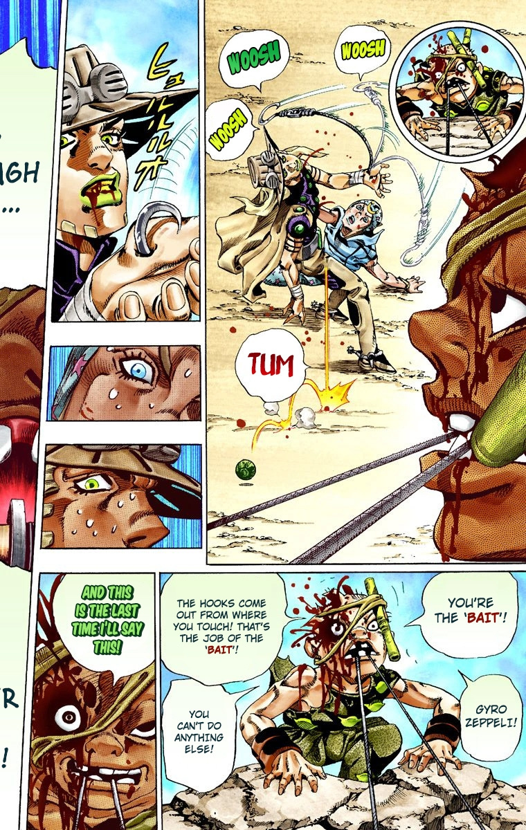 Jojo's Bizarre Adventure Part 7 - Steel Ball Run - Vol.5 Chapter 27: (Tusk) Part 3