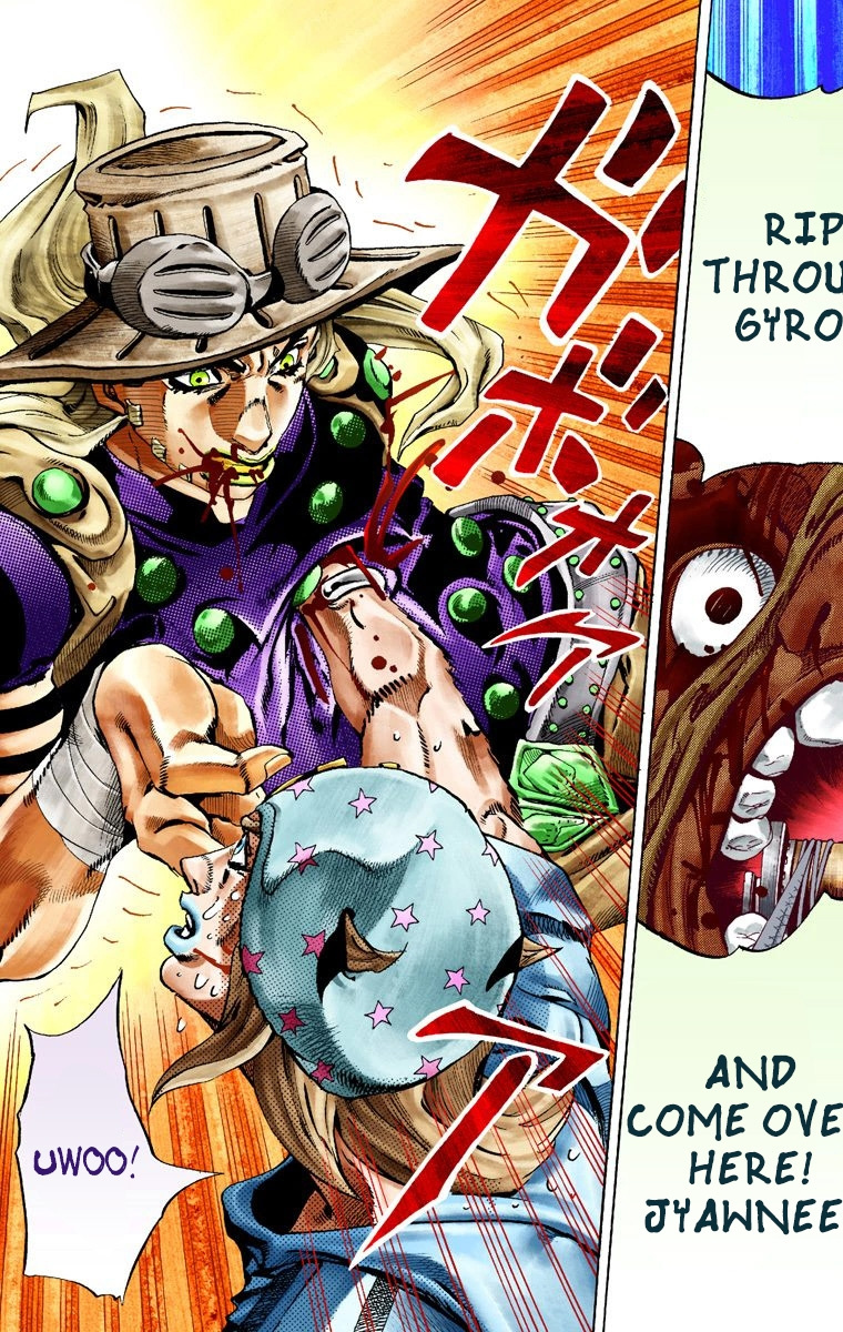 Jojo's Bizarre Adventure Part 7 - Steel Ball Run - Vol.5 Chapter 27: (Tusk) Part 3